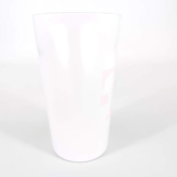 T-Mobile Reusable White Aluminum Color-Changing Tumbler with "T" Logo Cup NWT - Picture 5 of 14